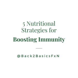 Boosting immunity with Balanced Nutrition